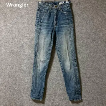 Wrangler 하이웨스트 슬림핏 데님