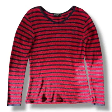 BLACK LABEL CRESTBRIDGE 보더 롱T 니트 y2k