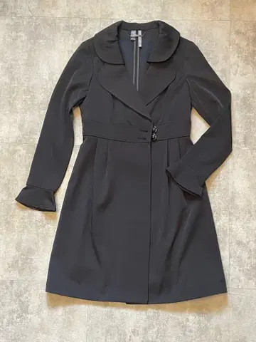 다크 그레이 롱 코트 M 사이즈