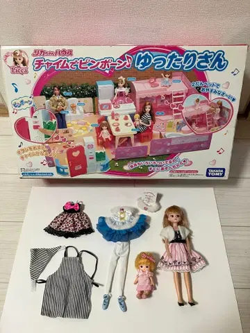 리카짱 인형 포함 차임으로 띵동 널널 씨 리카짱 하우스