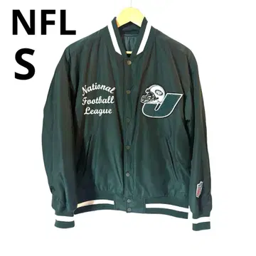 GU x NFL 콜라보 바시티 자켓 뉴욕 제츠 사이즈 S