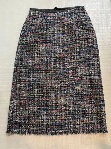 트위드 타이트 스커트 드레스레이브