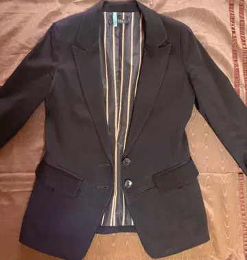 블랙 테일러드 자켓