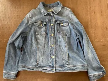 AVA VIV 데님 자켓 아우터 자켓 G