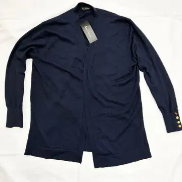 Anne Coquine 앙코키누 캐시미어 혼방 니트 앙상블 골드 버튼