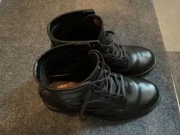 Chippewa 블랙 워크 부츠 US 8D