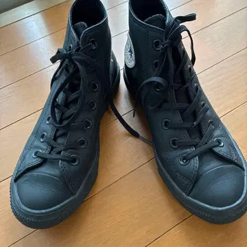 CONVERSE 올스타 블랙 하이컷 레인스니커즈