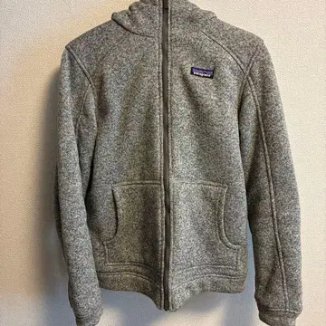patagonia 풀 집업 플리스 자켓 그레이