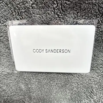 코디 썬더슨 x 마스다 타카히사 한정판 샵 카드 친필 사인 프린트