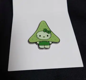 해초 키티 핑 배지