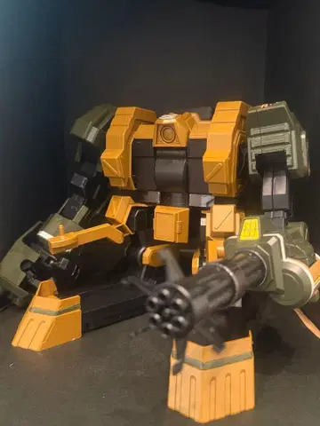 프라모델 LBX 라이딩 아머 무장 장비 (로시우스) 골판지 전기