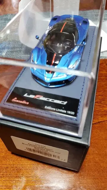 B.B.R LaFerrari 한정품 블루 코르사/블랙 코르사 루프