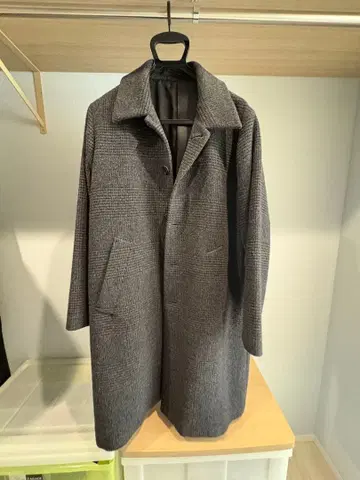 SHIPS JET BLUE 체스터 코트 그레이 블랙