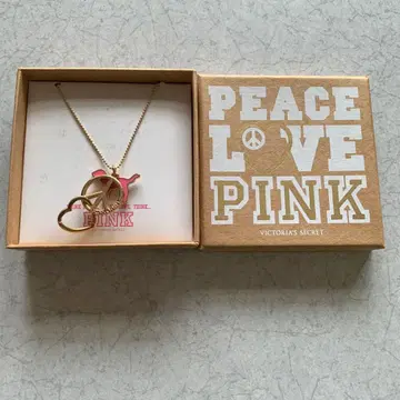 빅토리아 시크릿 핑크 목걸이