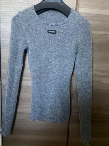 LILY BROWN 그레이 긴팔 니트 스웨터 이번 시즌 신상으로