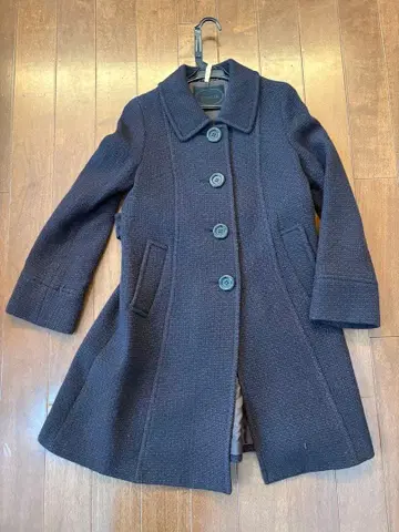 UNTITLED 다크 브라운 코트