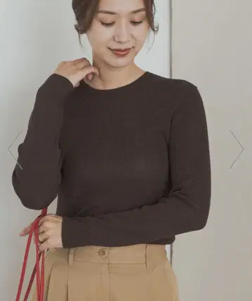 라메 리브 풀오버 어반 리서치 도어스 브라운 M