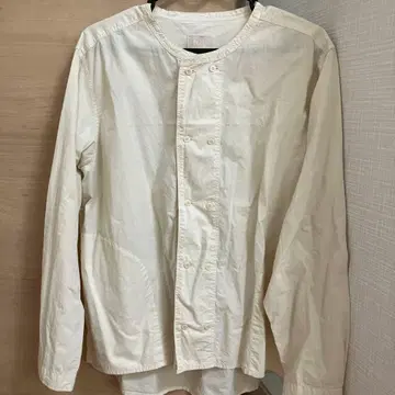 새상품급 내추럴 린넨 긴팔 셔츠