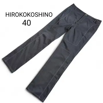 HIROKOKOSHINO 히로코코시노 트렁크 스트레이트 팬츠 포켓