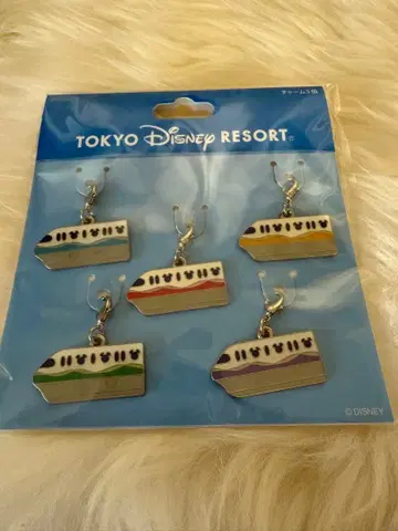 도쿄 디즈니 리조트 모노레일 참 5개 세트 새상품
