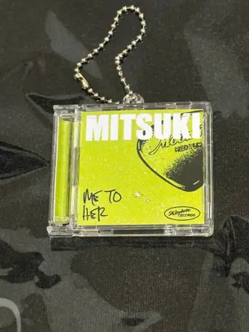 신경 쓰이는 사람이 남자가 아니었던 MITSUKI ME TO HER 키링