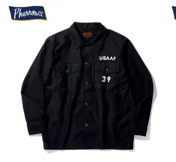 PHERROW'S 페로우즈 밀리터리 셔츠 자켓 미사용 새상품