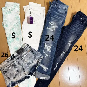 Rady 하의 데님 숏 팬츠 묶음 판매