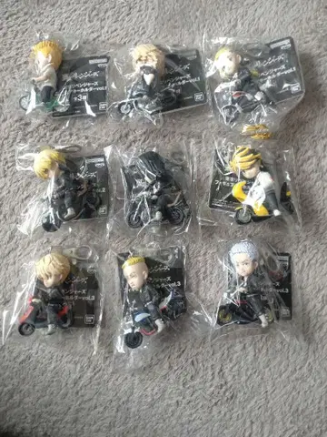 도쿄 리벤저스 피규어 키링 vol 1.2.3 컴프 세트