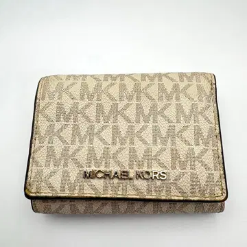 MICHAEL KORS 마이클코어스 3단 폴더형 지갑 컴팩트 MK 로고