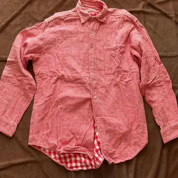 N.MARINE-D 깅엄 체크 셔츠