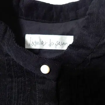 케이프 롱 원피스 코듀로이