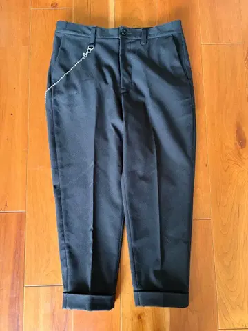 SOPHNET. 블랙 슬랙스 겨울용 팬츠