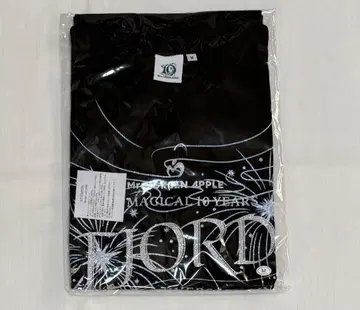 미세스 그린 애플 피오르드 글리터 로고 T셔츠 블랙 M