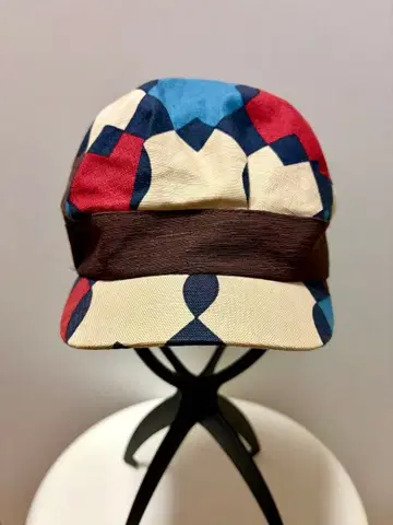 gracehats 그레이스햇 기하학 패턴 헌팅 캡 모자