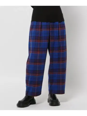 niko and - 체크 트윌 팬츠