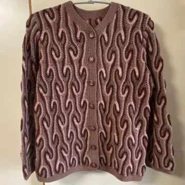 손뜨개질 가디건