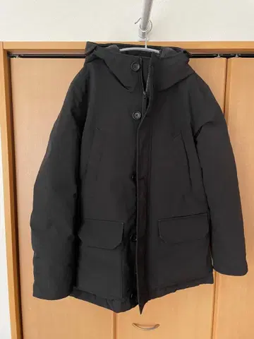 유니클로 논퀼트 다운 자켓