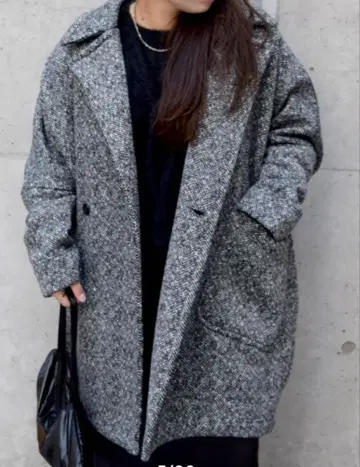 [ 미사용 새상품 ] ROSIEE 경량 속기모 코쿤 코트