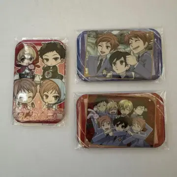 오란고교 호스트부 복권 메이트 스퀘어 캔뱃지 세트