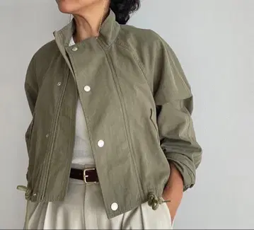 searoomlynn 스탠드 카라 숏 모즈 자켓