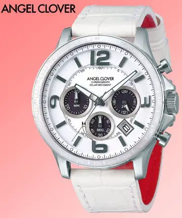 ANGEL CLOVER 솔라 크로노그래프 손목시계