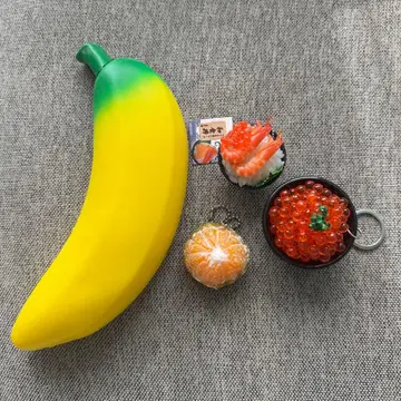 식품 샘플 키링 스퀴즈 묶음 판매