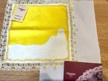 치카자와 레이스 맥주 손수건 2025년 미사용