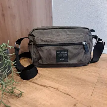 marimekko 모카 브라운 숄더백