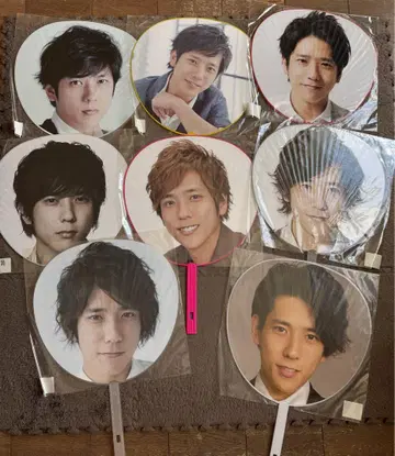ARASHI 아라시 니노미야 카즈나리 점보 부채