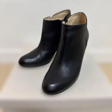 파비오 루스코니 숏부츠 37 블랙 부티 24cm