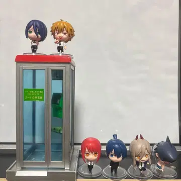 체인소 맨 캡슐 피규어 컬렉션 전화 박스 포함