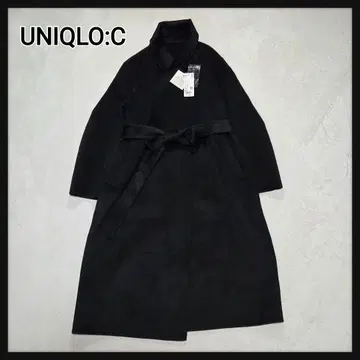[택 포함 새상품] UNIQLO:C 더블 페이스 랩 코트 빅 사이즈
