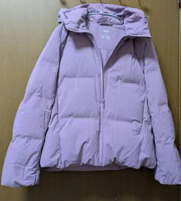 유니클로 심리스 다운 파카