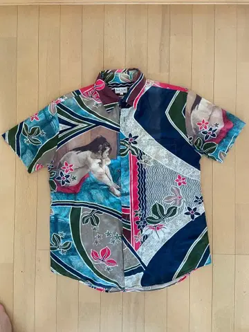 Paul Smith 아트 프린트 반팔 셔츠 L